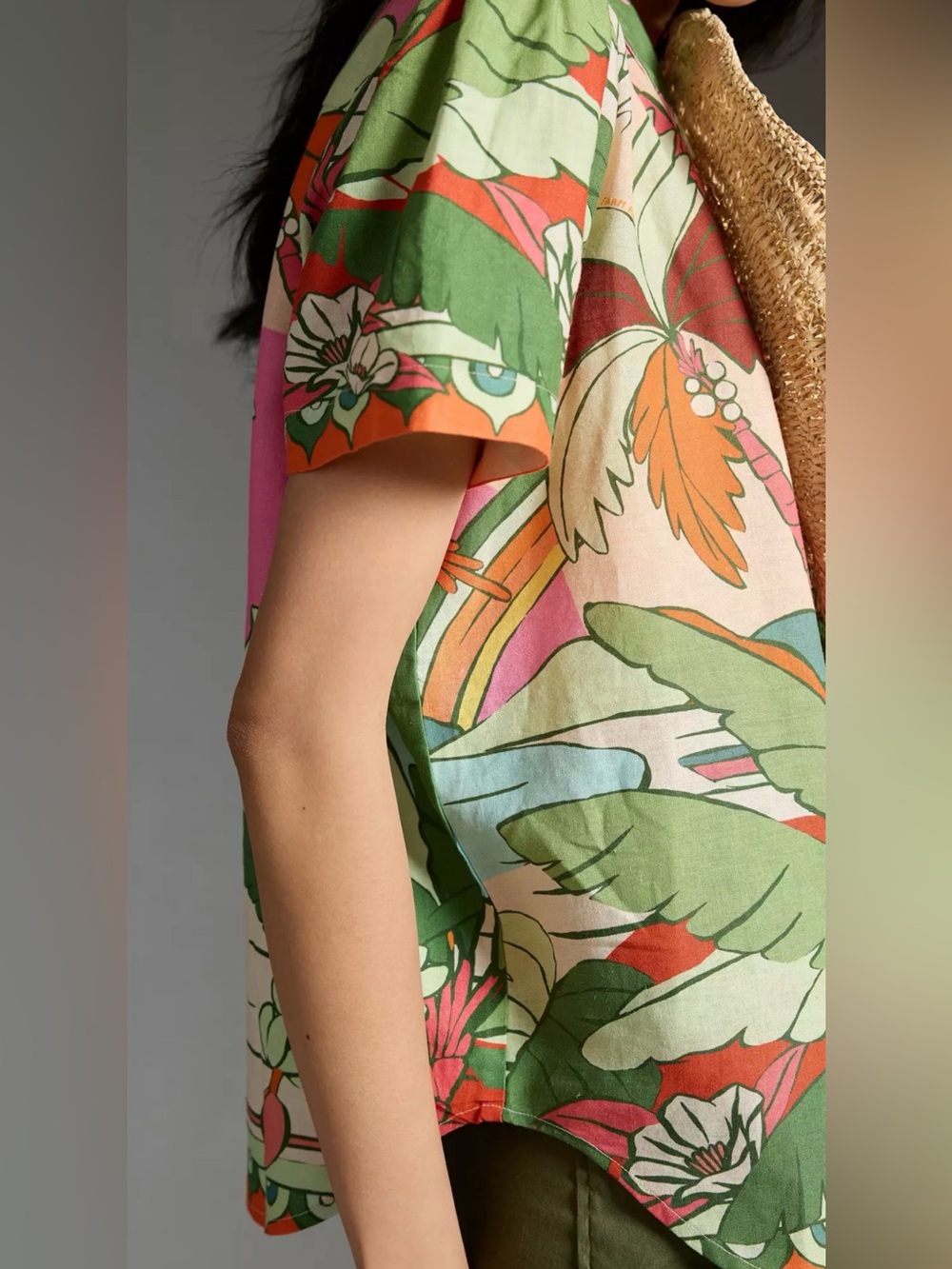 Farm Rio Surf Buttondown - Picture 4 of 7